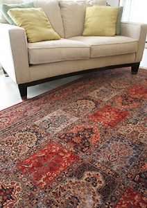 valuable oriental rug