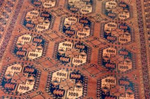 antique afghani rug